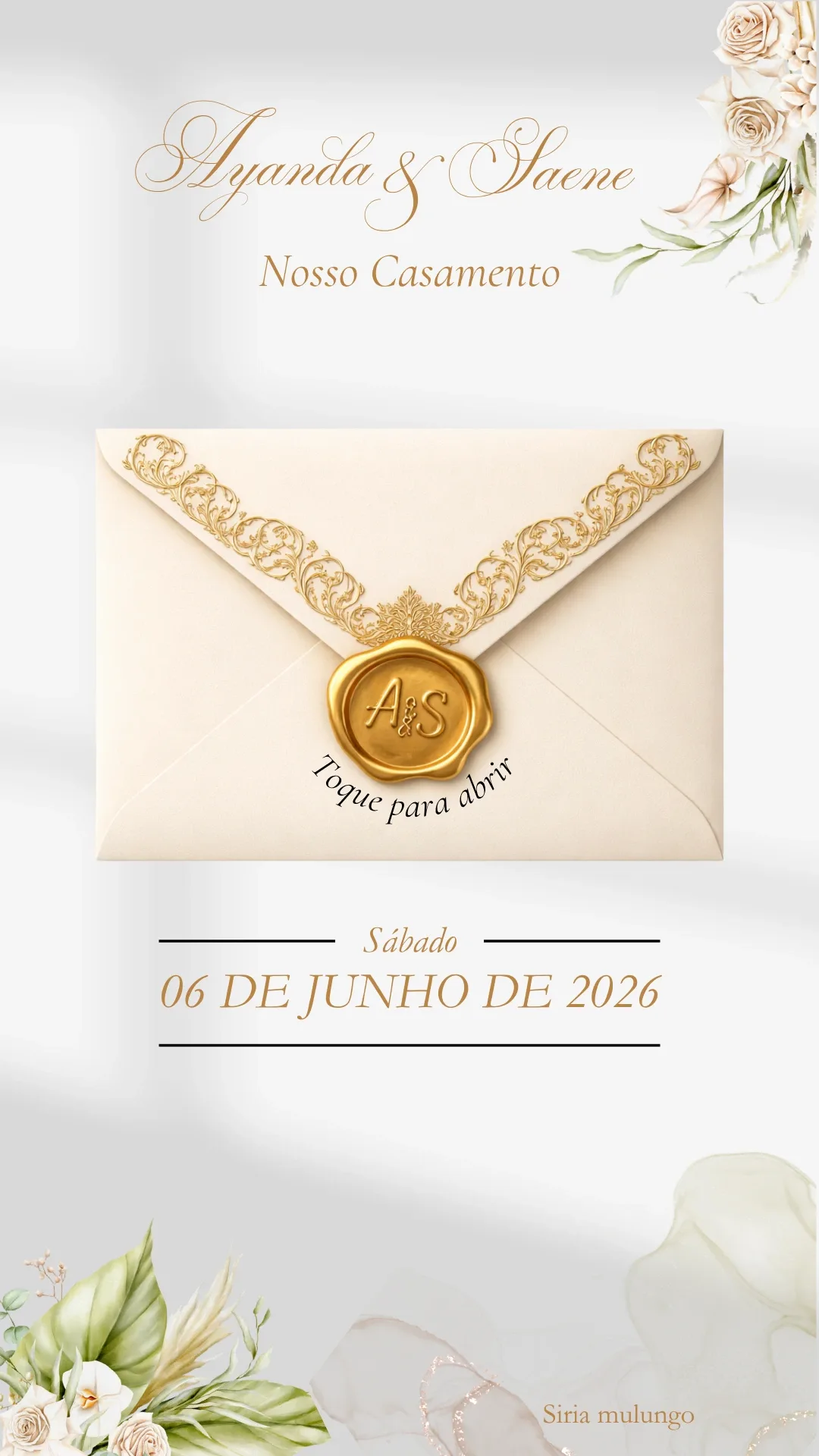 Convite Digital para Casamento · até 100 convidados