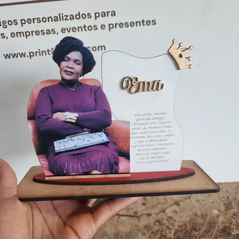 Trofeu Personalizado com Foto 1
