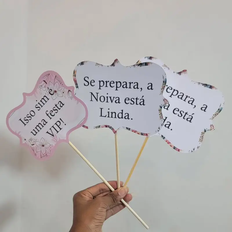 Plaquinhas Divertidas de daminhos 1