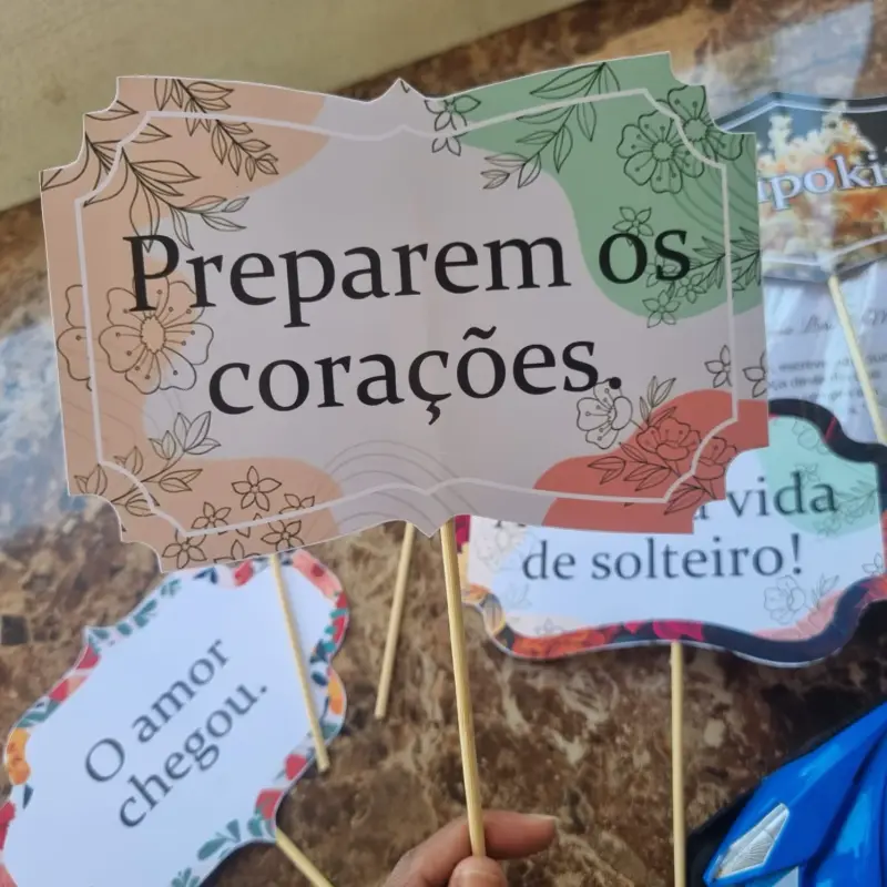 Plaquinhas Divertidas de daminhos 2