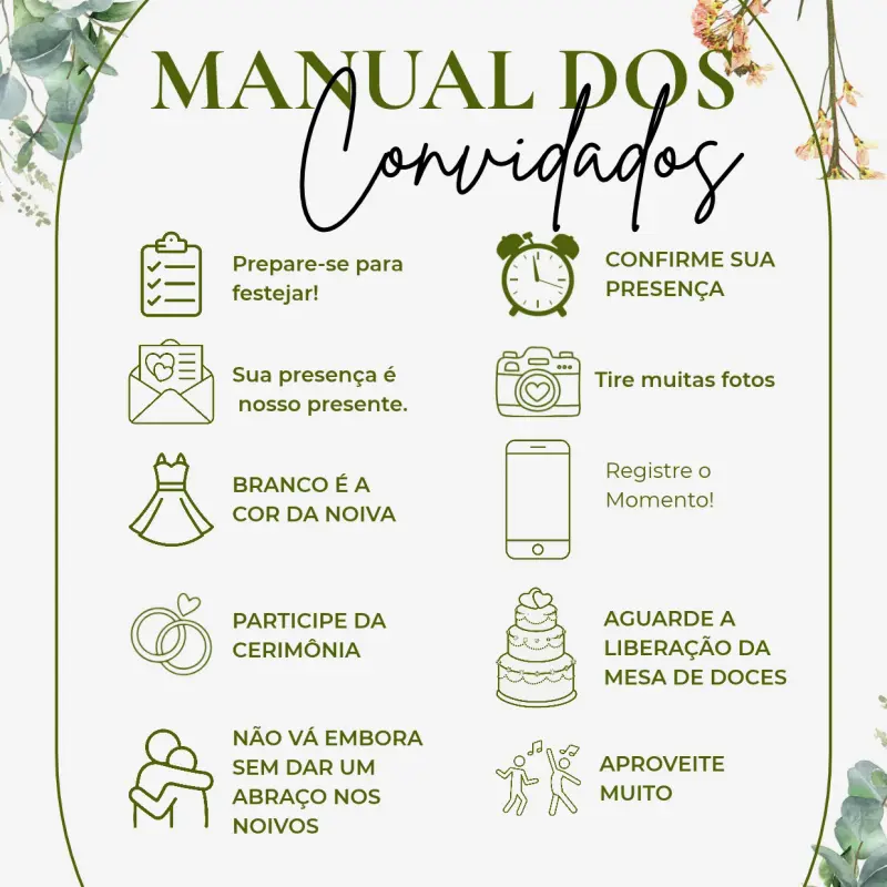 Convite Digital para Casamento · convidados ilimitados 3