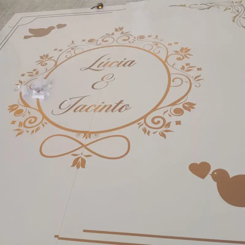 Pista de Dança Personalizada para Casamento 1