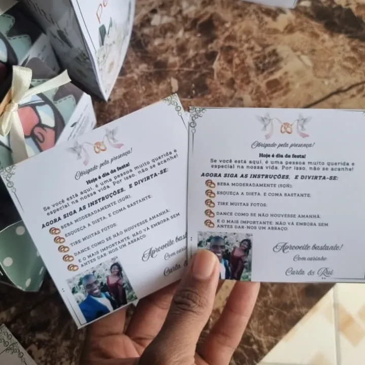 Cartão de Agradecimento