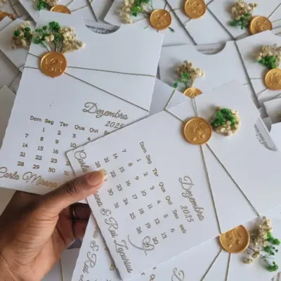Convite Casamento Interativo em Acetato 2