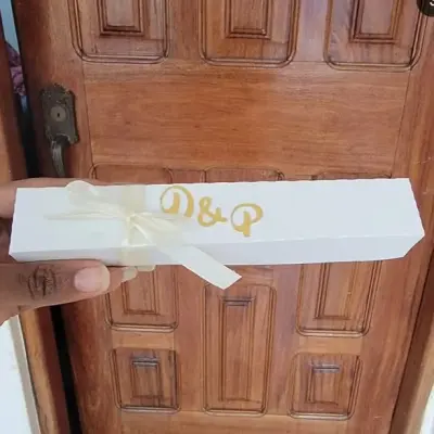 Convite de Casamento Pergaminho 1