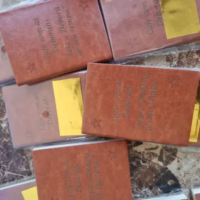 Agenda Personalizada em Couro Sintético 2
