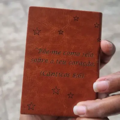 Agenda Personalizada em Couro Sintético 3