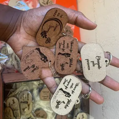 Chaveiro Personalizado em MDF 2