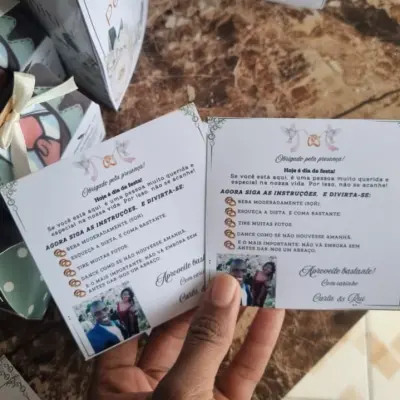 Cartão de Agradecimento 